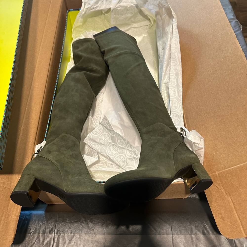 NWT Tory Burch Laila over the knee boots size 6